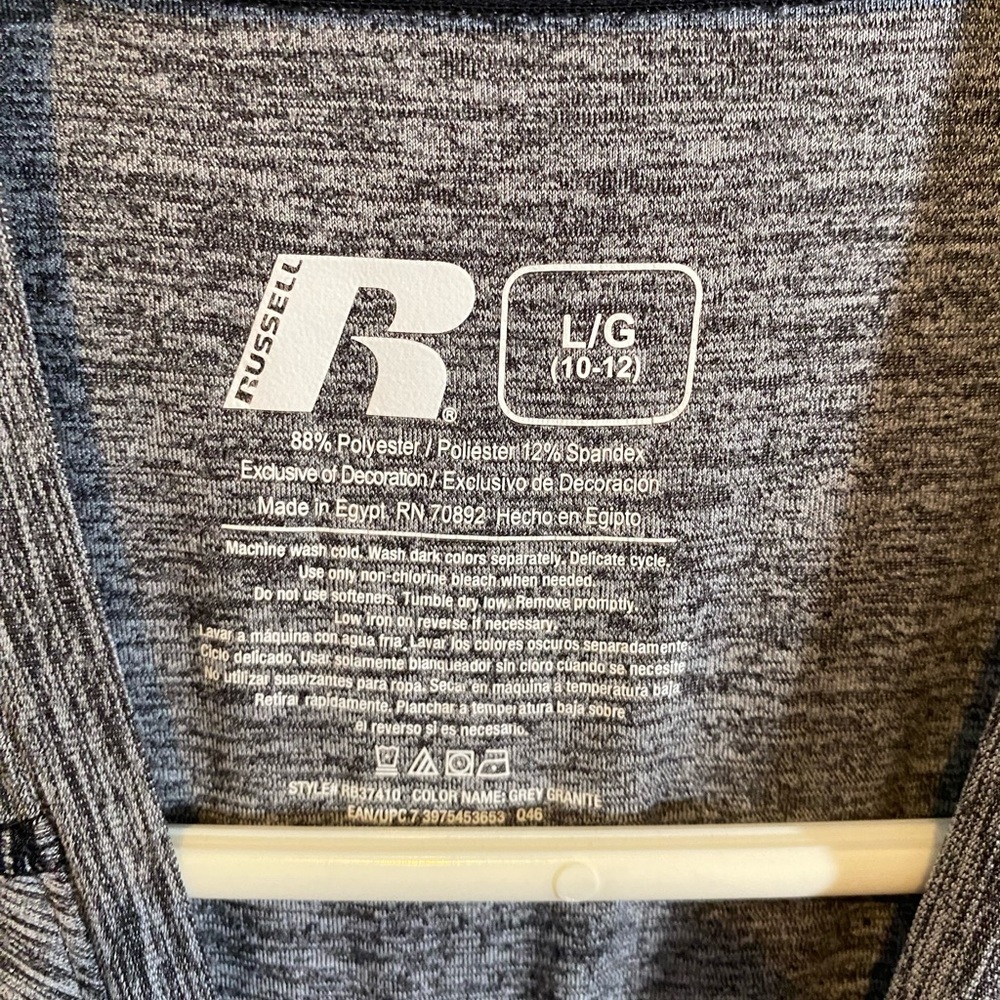 Russell athletic long sleeved top womens L - Picture 3 of 4